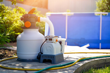 Installation de pompe à chaleur piscine